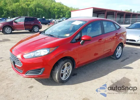 2019 Ford Fiesta Se из США, поврежденный, VIN 3FADP4BJ5KM101342